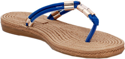 

1 WALK Women blue Flats