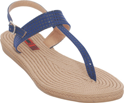 

1 WALK Women blue Flats