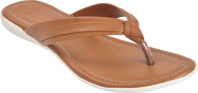 

With The Fashion Women TAN Flats
