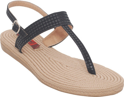 1 WALK Women Black Flats