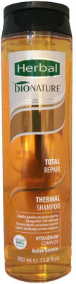 

Herbal Bionature Total Repair Shampoo With Special pack(350 ml)