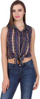 

One Femme Women's Argyle Casual Multicolor Shirt, Multicolor 02