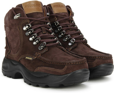 

Woodland Leather Boots For Men(Brown, Rb brown