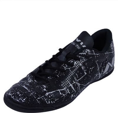 

Nivia Black Encounter Futsal Football Shoes For Men(Black
