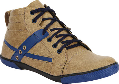 

BJOS Stylish, Casuals, Outdoor Sneakers For Men(Brown, Blue