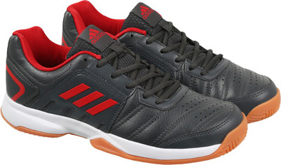 

ADIDAS BASELINER 2 Indoor Shoes For Men(Grey, Dkgrey/scarle/dkgrey/scar
