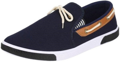 

CHICKSHOO Boat Shoes For Men(Blue, Brown