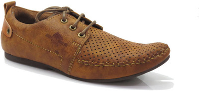 

John Hupper JHKL3062 Boat Shoes For Men(Brown