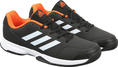 

ADIDAS GUMPTION Tennis Shoes For Men(Black, Cblack/ftwwht/eneora/cbla