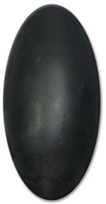 

MNA Naramdeshwar Decorative Showpiece - 4 cm(Marble, Black)