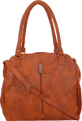

vogue street Women Casual Tan PU Shoulder Bag