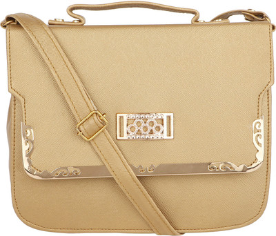 

Anushka Collection Women Casual Beige PU Sling Bag