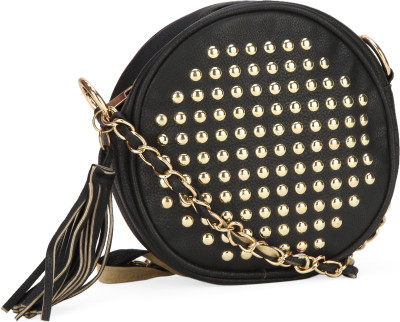 

People Women Evening/Party Black PU Sling Bag