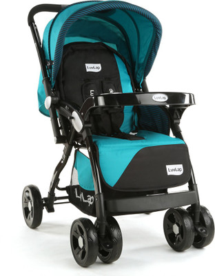 

LuvLap Galaxy Stroller(3, Green, Black), Black;green