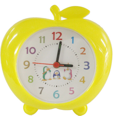 

Scrazy Analog Yellow Clock