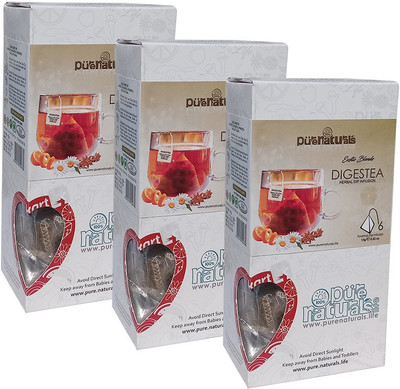

Pure Naturals Dip Infusion Digestea Herbal Infusion Bags Box(45 g)