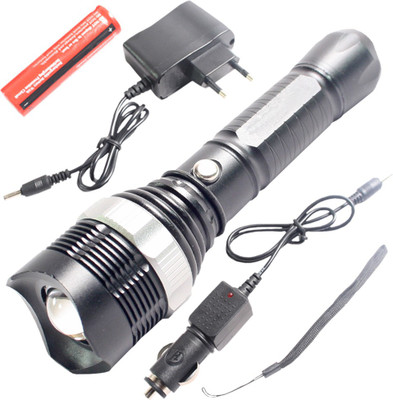 

SJ 3 Mode Long Beam Cree Rechargeable Torch LED Front Light(Black)