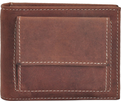 

VALENORE Men Brown Genuine Leather Money Clip(6 Card Slots)