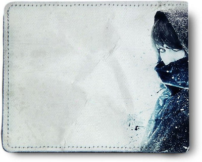 

PrintClub Men Multicolor Canvas Wallet(6 Card Slots), Multicolor-803
