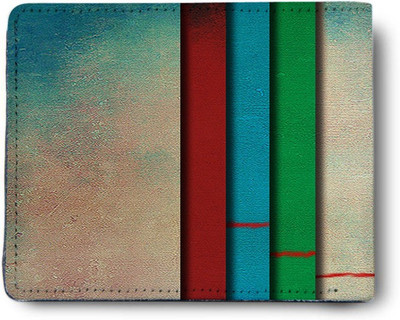 

PrintClub Men Multicolor Canvas Wallet(6 Card Slots), Multicolor-128