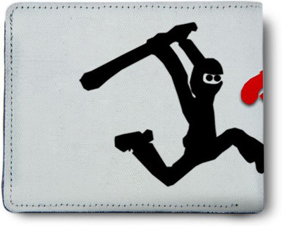 

Fashionbeat Men Multicolor Canvas Wallet(6 Card Slots)