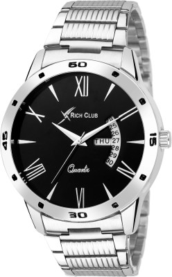 Rich Club RC-1181BLK Roman Numerals Day~Date Display Watch  - For Men   Watches  (Rich Club)