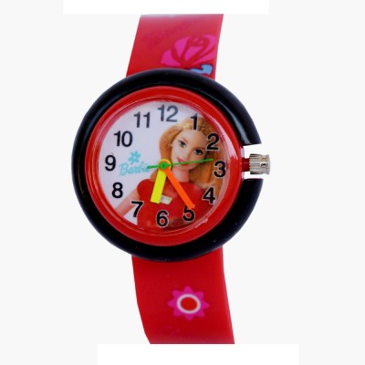 Vitrend Barbie Round Dial Design Red(Random Colours Available)Return Gift Analog Watch  - For Boys & Girls   Watches  (Vitrend)