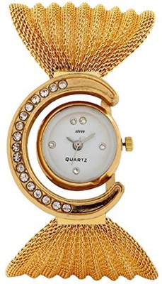 shree Gold Dial Analog Analog Watch  - For Girls   Watches  (shree)
