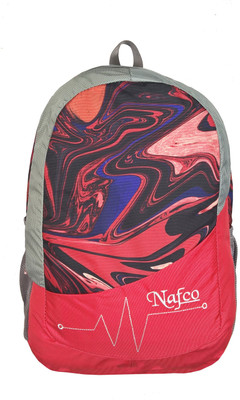 

NAFCO NEO 25 L Backpack(Red, Grey)