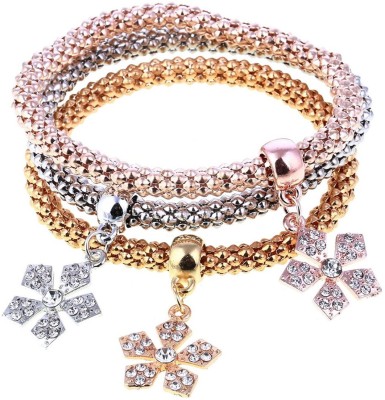 Shining Diva Alloy Bracelet Set