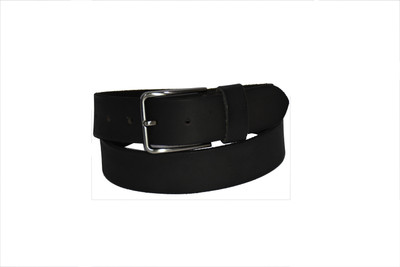 

Pellezzari Men Casual Black Genuine Leather Belt
