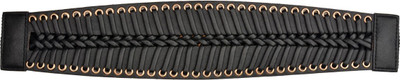 KAZO Women Black Canvas Belt