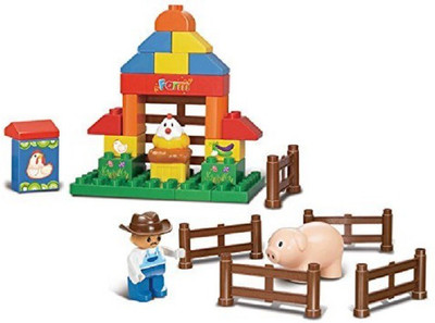 Sluban Happy Farm Educational Toy(Multicolor)