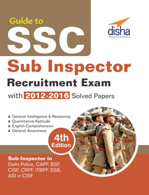 Guide to Ssc Sub-Inspector Recruitment Exam with 2012-16 Solved Papers(English, Paperback, unknown)