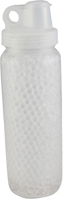 

Premsons Plastics Insulated gel bottle 400 ml Sipper(Pack of 1, White)