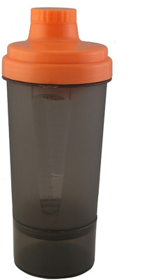 

Premsons Plastics Super Shaker Big Storage Sport Water Bottle 600 ml Shaker(Pack of 1, Brown)