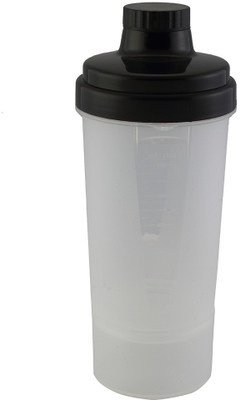 

Premsons Plastics Super Shaker Big Storage Sport Water Bottle 600 ml Shaker(Pack of 1, White)