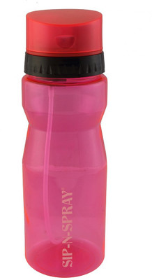 

Premsons Plastics Sip And Spray Smash Sport Water Bottle 700 ml Sipper(Pack of 1, Pink)