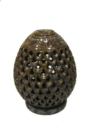 

VRS Beautiful Hand Carved Jali work on Candle Holder , T-light Holder , Votive holder, Candlestick Holder, Candle Stand for Gift , Home decor, Table decor, office , Restaurant , Corner Decor Marble 1 - Cup Candle Holder(Multicolor, Pack of 1)