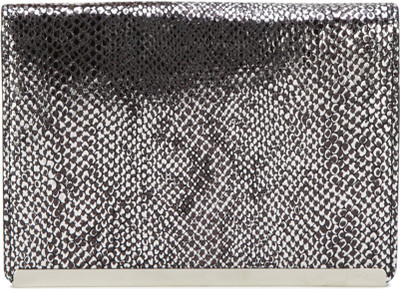 

Nine West Casual Black, Silver Clutch