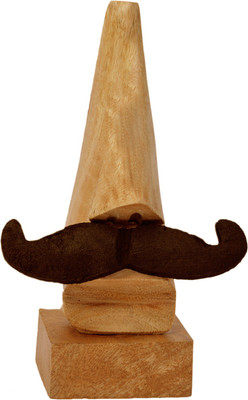 Craft trade 0 Compartments Wooden Spectacle Holder(Brown)