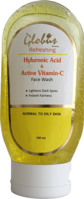 

Globus Hyluronic Acid & Active Vitamin C Face Wash(100 ml)
