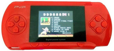 POWERNRI PVP Station Light 3000 Game .160 GB with All Digital Games(Red)