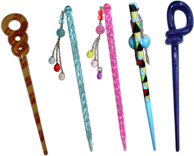 

Sanskruti Juda Stick Hair Accessory Set(Multicolor)