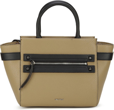 

Nine West Satchel(Black, Beige), Beige;black