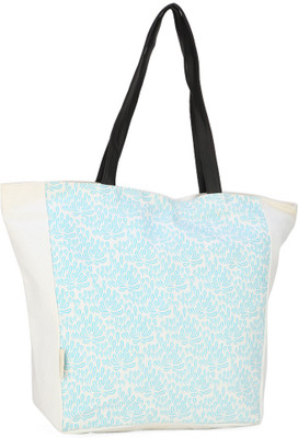 

People Tote(White, Blue), Blue;white