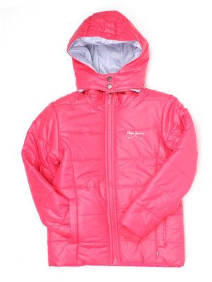 

Pepe Jeans Full Sleeve Solid Girls Jacket, Pink