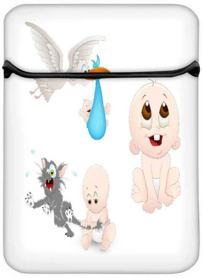 

Snoogg 10 inch Sleeve/Slip Case(Multicolor)