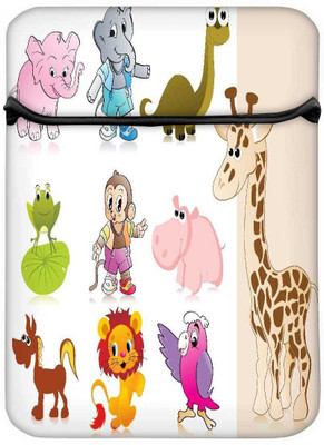 

Snoogg 8 inch Sleeve/Slip Case(Multicolor)