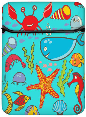

Snoogg 8 inch Sleeve/Slip Case(Multicolor)